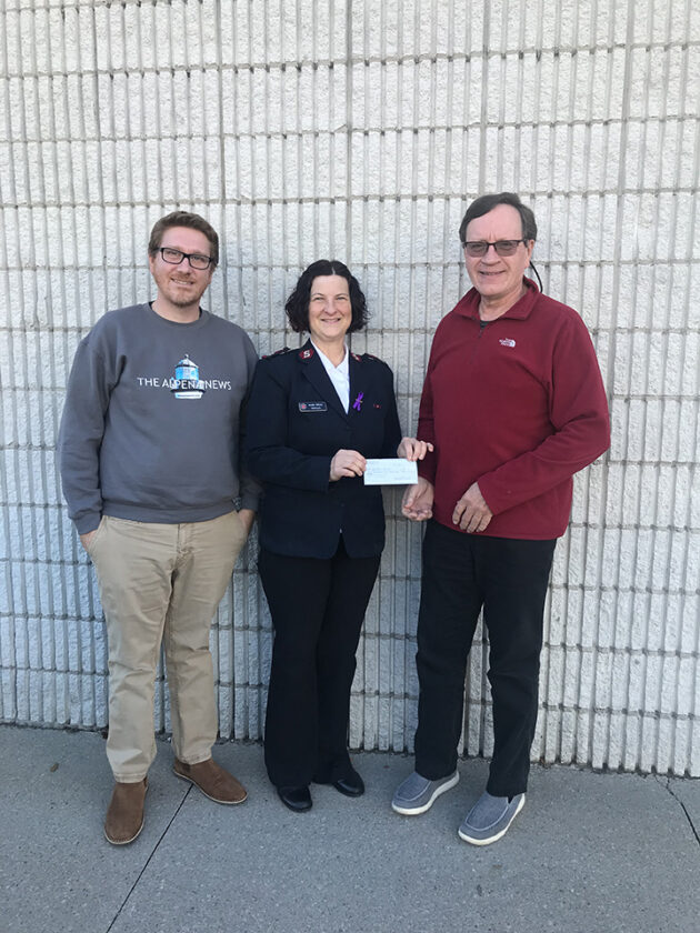 Lions raise 2,600 for Salvation Army through Old Newsboys campaign